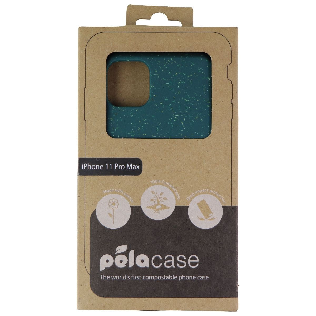 Pela Eco-Friendly Flexible Case for Apple iPhone 11 Pro Max - Green Cell Phone - Cases, Covers & Skins Pela - Simple Cell Bulk Wholesale Pricing - USA Seller