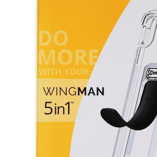 Scooch Wingman 5 in 1 Kickstand Hardshell Case for Apple iPhone Xs Max - Clear Cell Phone - Cases, Covers & Skins Scooch - Simple Cell Bulk Wholesale Pricing - USA Seller