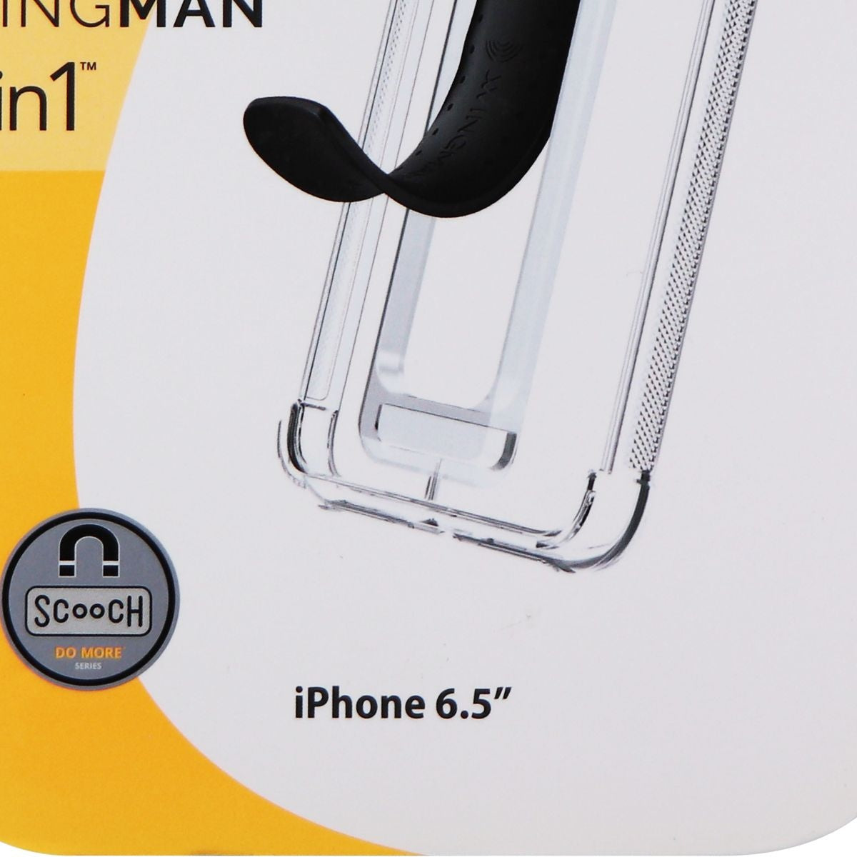Scooch Wingman 5 in 1 Kickstand Hardshell Case for Apple iPhone Xs Max - Clear Cell Phone - Cases, Covers & Skins Scooch - Simple Cell Bulk Wholesale Pricing - USA Seller
