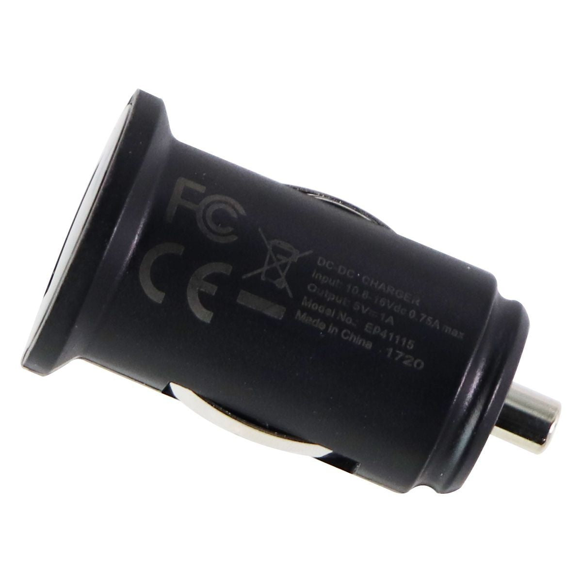 Unbranded (EP41115) 5V 1A Car Charging Adapter - Black Cell Phone - Cables & Adapters Unbranded - Simple Cell Bulk Wholesale Pricing - USA Seller