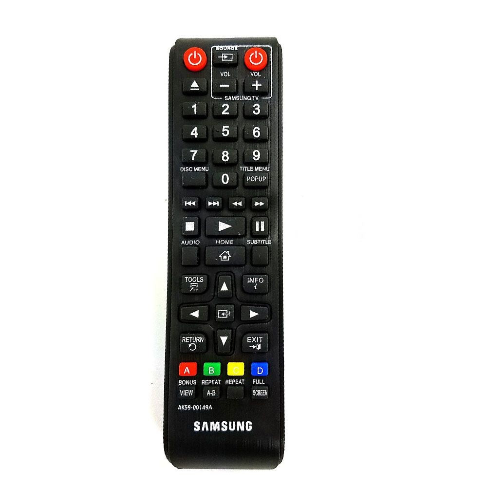 Samsung Remote Control (AK59-00149A) for Select Samsung Blu-Ray Players - Black TV, Video & Audio Accessories - Remote Controls Samsung - Simple Cell Bulk Wholesale Pricing - USA Seller