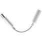 Apple(MU7E2AM/A) USB-C to 3.5mm Headphone Jack Adapter - White Cell Phone - Cables & Adapters Apple - Simple Cell Bulk Wholesale Pricing - USA Seller