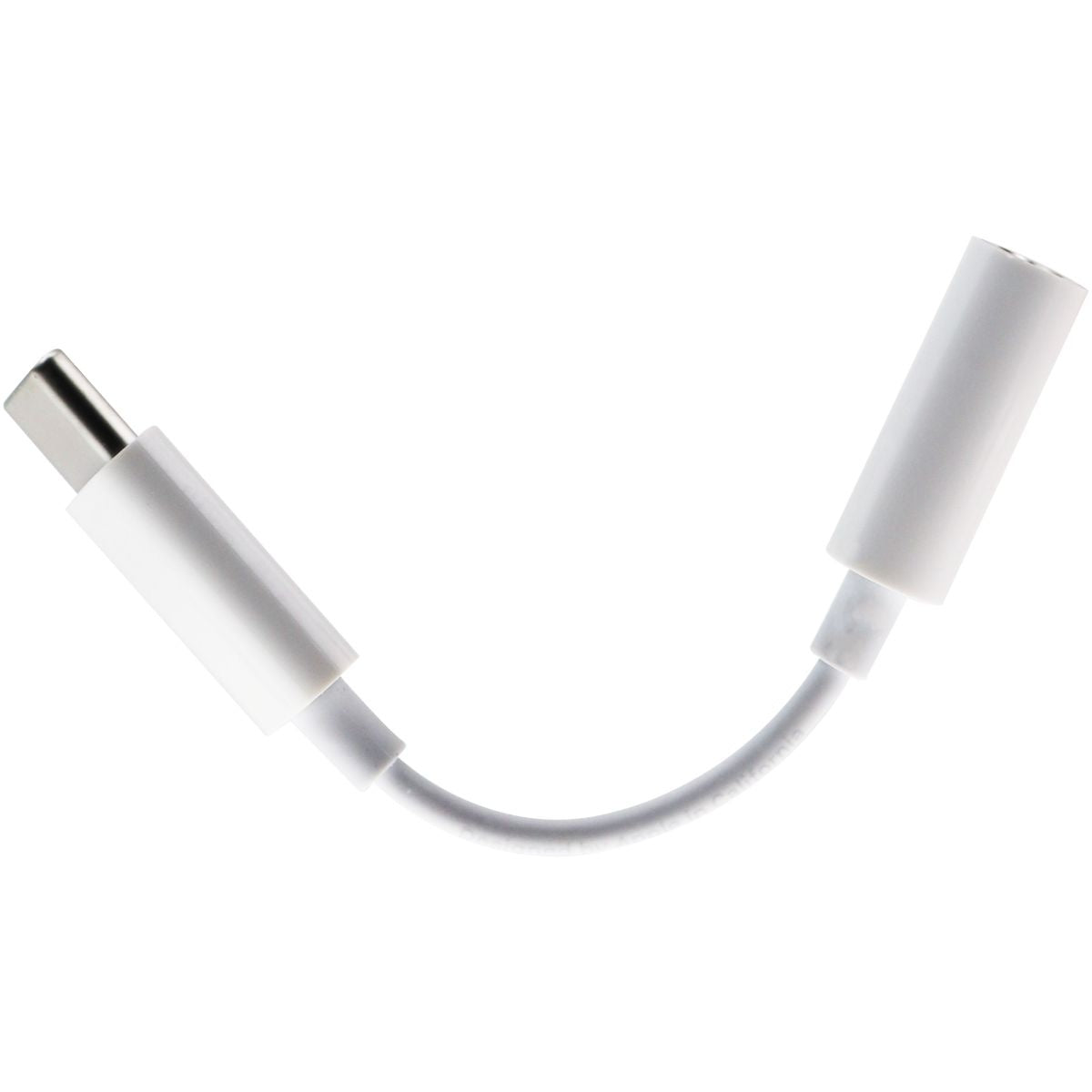 Apple(MU7E2AM/A) USB-C to 3.5mm Headphone Jack Adapter - White Cell Phone - Cables & Adapters Apple - Simple Cell Bulk Wholesale Pricing - USA Seller