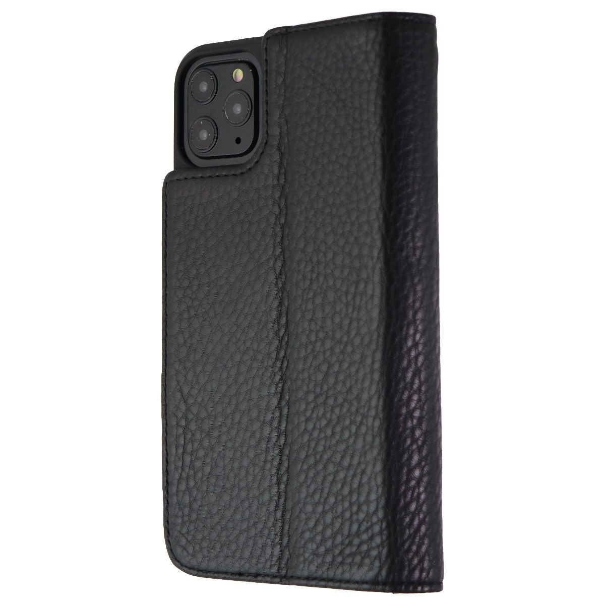 Case-Mate Genuine Leather Wallet Folio Case for Apple iPhone 11 Pro Max - Black Cell Phone - Cases, Covers & Skins Case-Mate - Simple Cell Bulk Wholesale Pricing - USA Seller