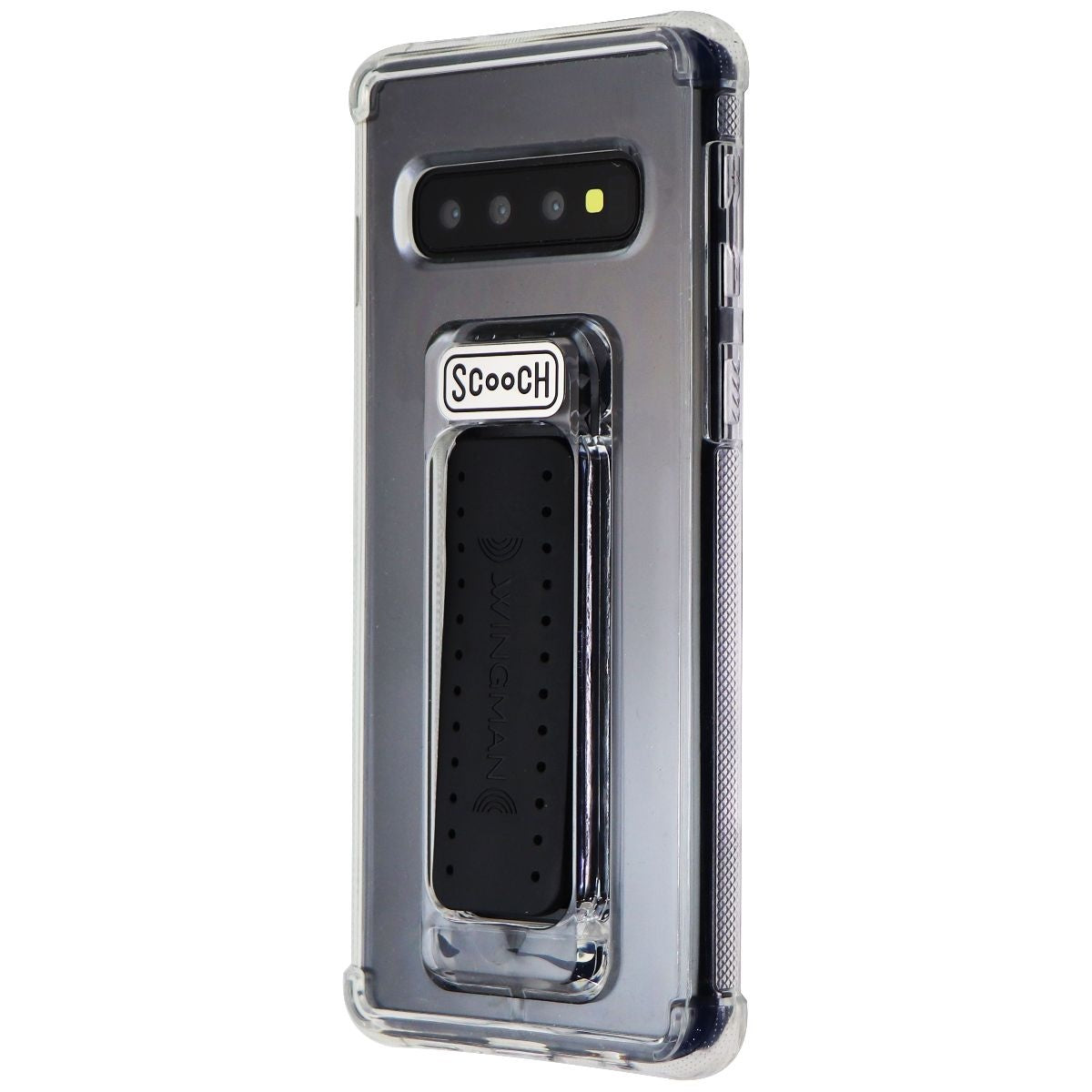 Scooch Wingman Series Protective Case with Kickstand for Galaxy S10 - Clear Cell Phone - Cases, Covers & Skins Scooch - Simple Cell Bulk Wholesale Pricing - USA Seller