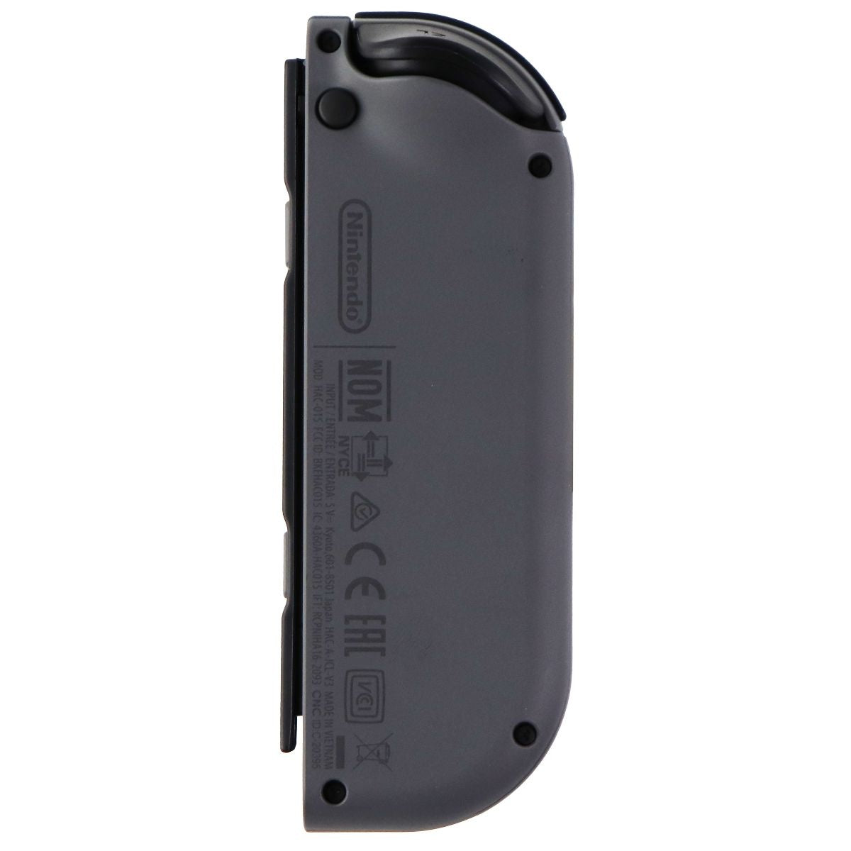 Nintendo Switch Left and Right OEM Joy-Con Controllers (L/R) with Strap - Gray Gaming/Console - Controllers & Attachments Nintendo - Simple Cell Bulk Wholesale Pricing - USA Seller