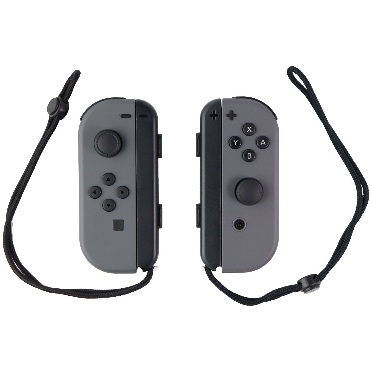 Nintendo Switch Left and Right OEM Joy-Con Controllers (L/R) with Strap - Gray Gaming/Console - Controllers & Attachments Nintendo - Simple Cell Bulk Wholesale Pricing - USA Seller