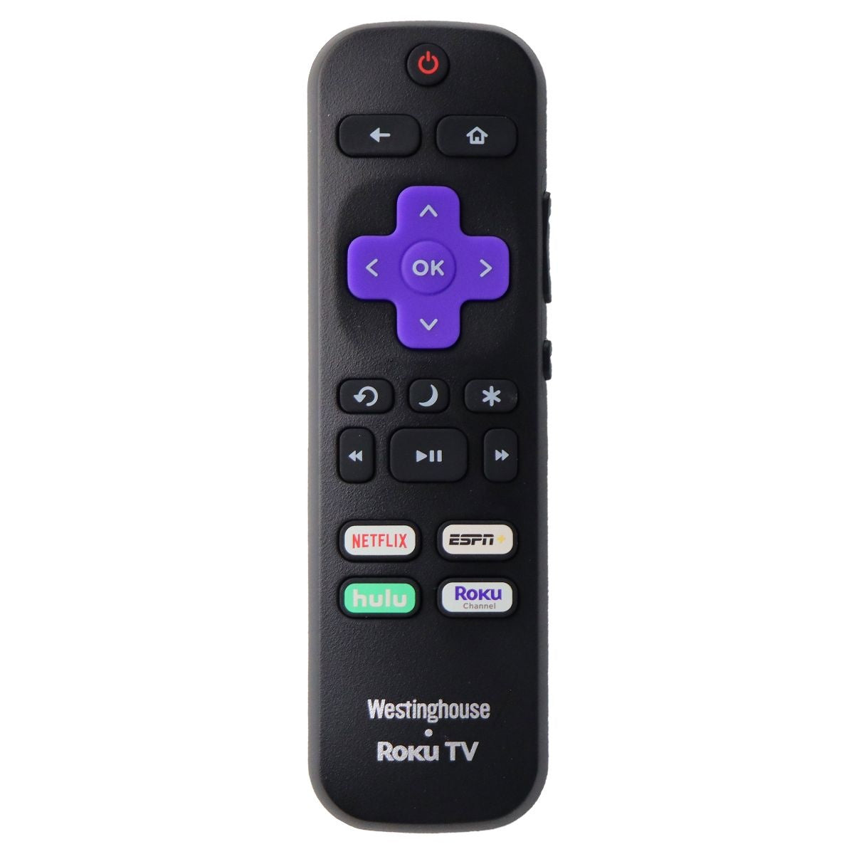 Westinghouse Remote Control (RC453) with Netflix/ESPN/Hulu Keys - Black TV, Video & Audio Accessories - Remote Controls Westinghouse    - Simple Cell Bulk Wholesale Pricing - USA Seller