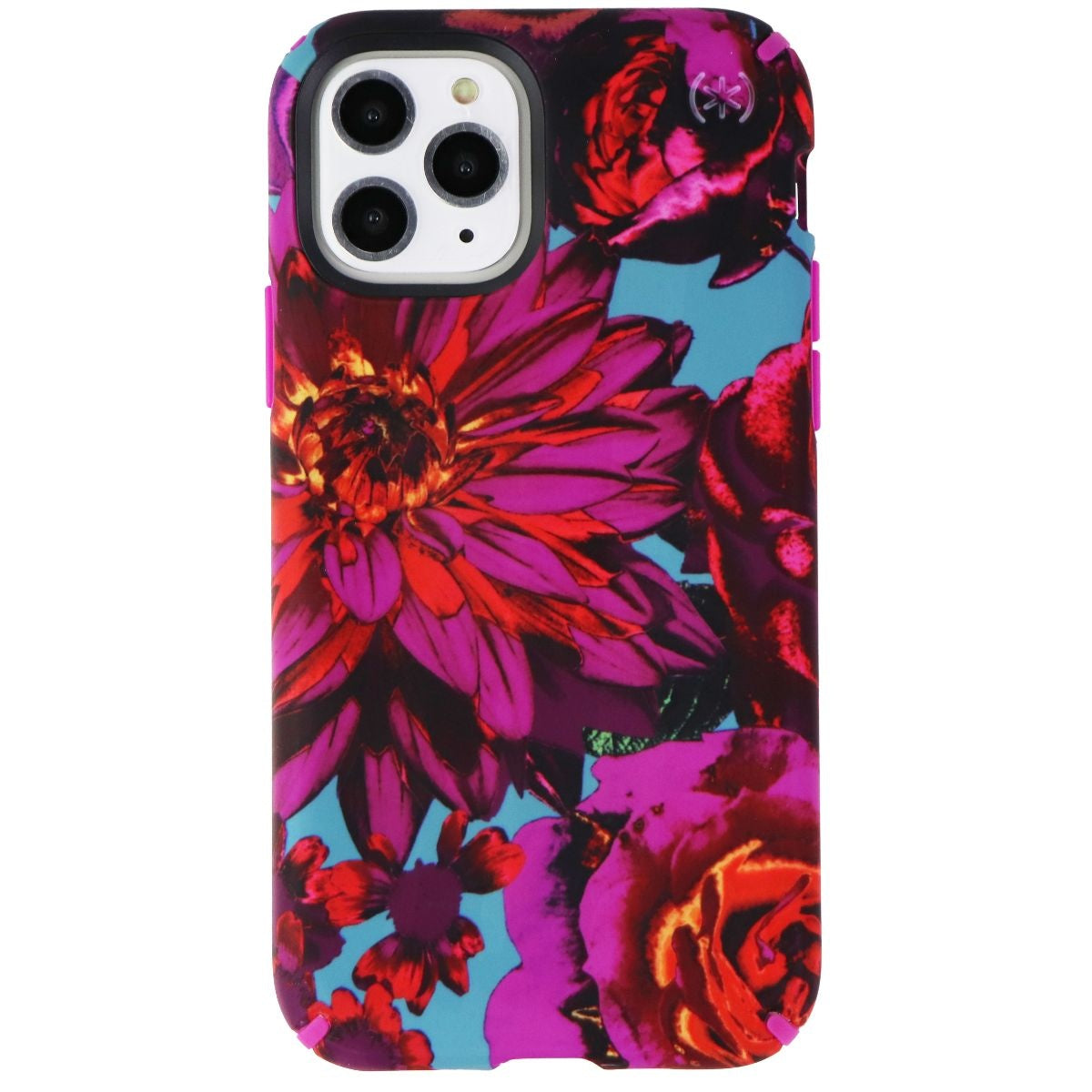 Speck Presidio Inked Series Case iPhone 11 Pro - HyperBloom Matte/Lipstick Pink Cell Phone - Cases, Covers & Skins Speck - Simple Cell Bulk Wholesale Pricing - USA Seller
