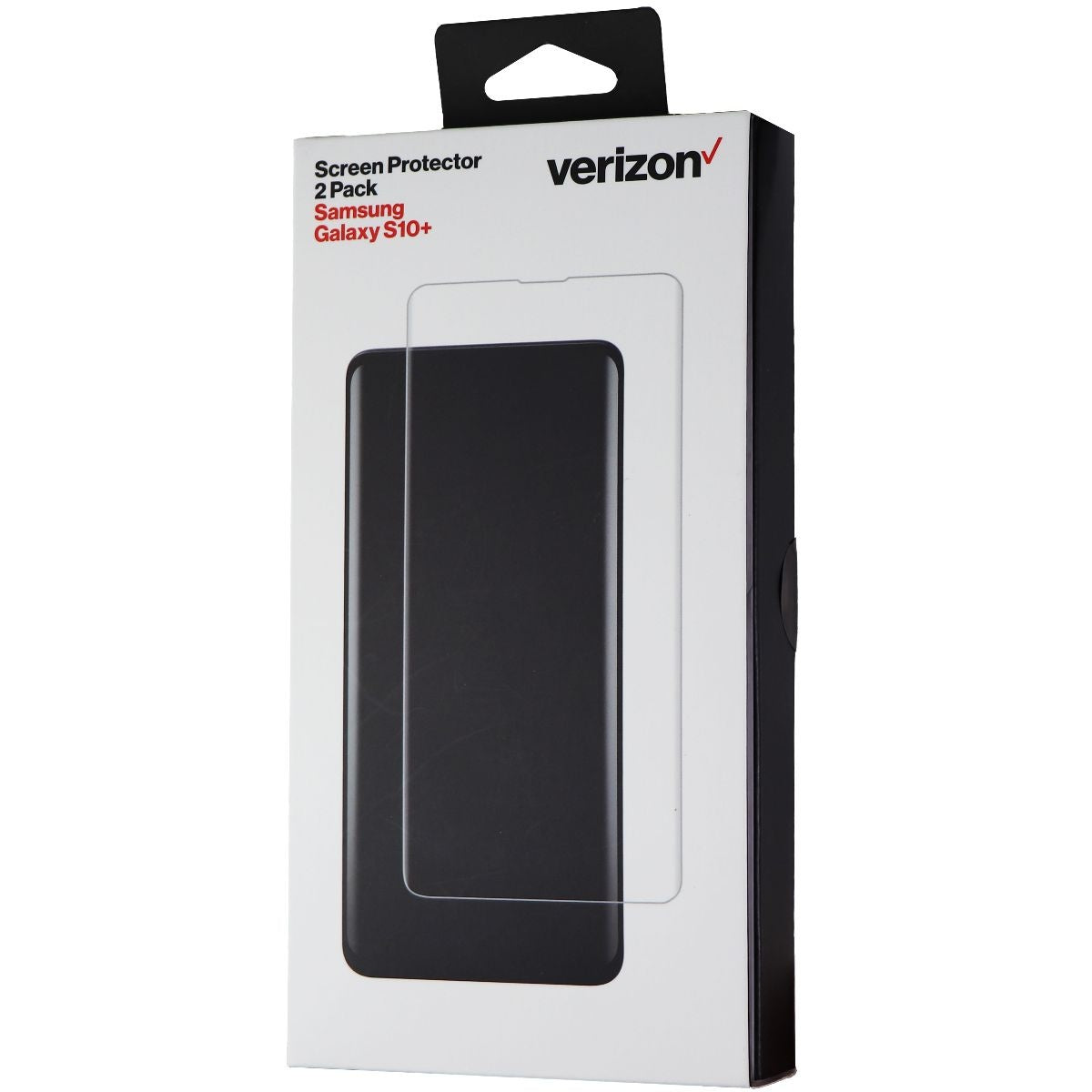 Verizon Screen Protector (2-Pack) for Samsung Galaxy (S10+) - Clear Cell Phone - Screen Protectors Verizon - Simple Cell Bulk Wholesale Pricing - USA Seller