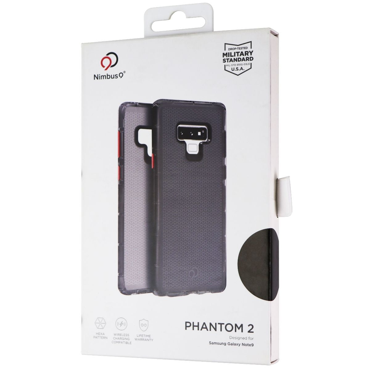 Nimbus9 Phantom 2 Slim Gel Case for Samsung Galaxy Note9 - Carbon Black Cell Phone - Cases, Covers & Skins Nimbus9 - Simple Cell Bulk Wholesale Pricing - USA Seller