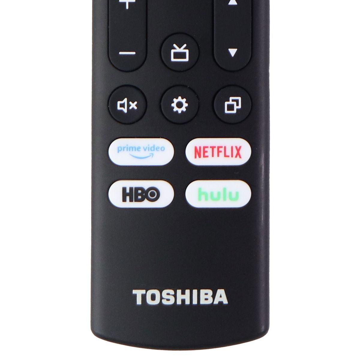 Toshiba Remote Control (CT-RC1US-21) with PrimeVideo/Netflix/HBO/Hulu - Black TV, Video & Audio Accessories - Remote Controls Toshiba - Simple Cell Bulk Wholesale Pricing - USA Seller