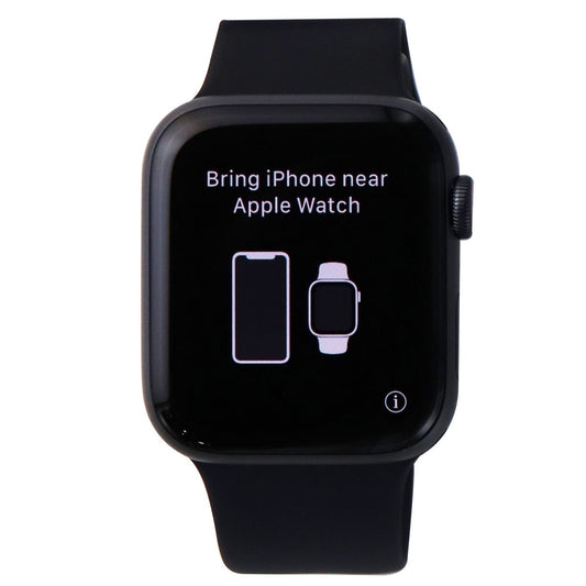 Apple Watch Series 4 (44mm) A1976 (GPS + LTE) - Space Gray AL/Black Sport Band Smart Watches Apple - Simple Cell Bulk Wholesale Pricing - USA Seller