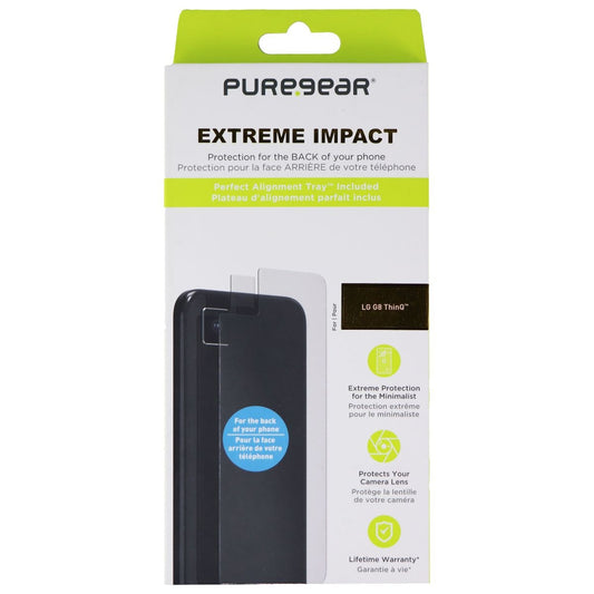 PureGear (62713PG) Film Protector for LG G8 ThinQ - Clear Cell Phone - Screen Protectors PureGear - Simple Cell Bulk Wholesale Pricing - USA Seller
