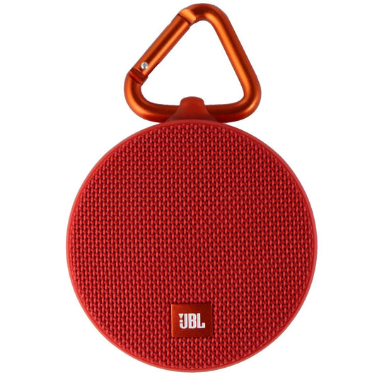 JBL Clip 2 Waterproof Portable Bluetooth Speaker - Red