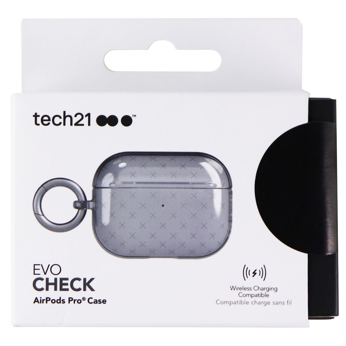 Tech21 Evo Check Series Case for Apple AirPods Pro Case - Black iPod, Audio Player Accessories - Cases, Covers & Skins Tech21    - Simple Cell Bulk Wholesale Pricing - USA Seller