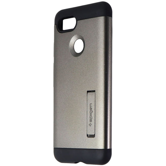 Spigen Slim Armor Dual Layer Case for Google Pixel 3 - Gunmetal Gray/Black Cell Phone - Cases, Covers & Skins Spigen - Simple Cell Bulk Wholesale Pricing - USA Seller
