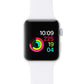 Apple Watch Series 3 (42mm) - A1861 Silver Case & White Sport Band GPS + LTE Smart Watches Apple - Simple Cell Bulk Wholesale Pricing - USA Seller