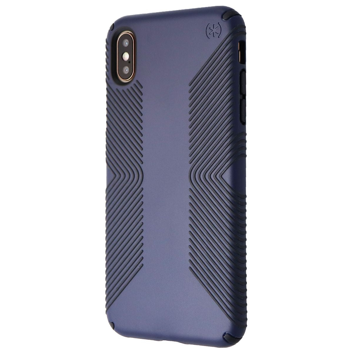 Speck Presidio Grip Series Hybrid Case for Apple iPhone Xs Max - Dark Blue/Black Cell Phone - Cases, Covers & Skins Speck - Simple Cell Bulk Wholesale Pricing - USA Seller