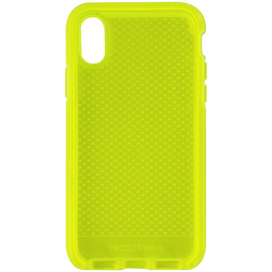 Tech21 Evo Check Gel Case for Apple iPhone Xs and iPhone X - Neon Yellow Cell Phone - Cases, Covers & Skins Tech21 - Simple Cell Bulk Wholesale Pricing - USA Seller