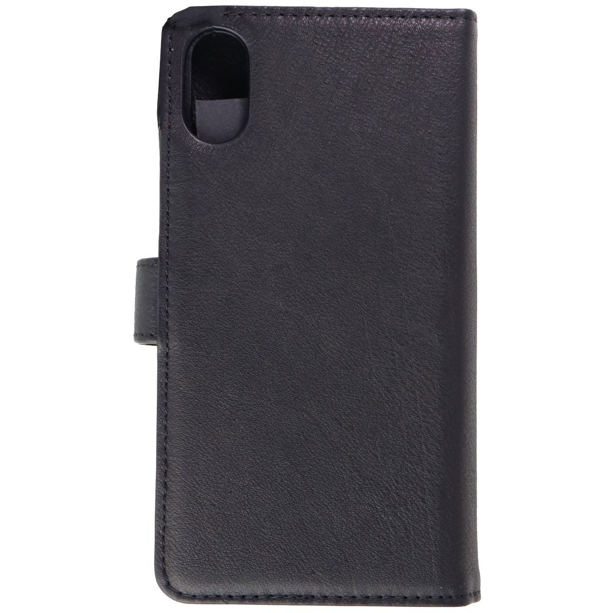 Unique London Genuine Leather 2 in 1 Folio for Apple iPhone Xs/X - Black Cell Phone - Cases, Covers & Skins Unique London - Simple Cell Bulk Wholesale Pricing - USA Seller