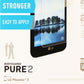 BodyGuardz Pure 2 Series Tempered Glass Screen for LG Phoenix 3 - Clear Cell Phone - Screen Protectors BODYGUARDZ - Simple Cell Bulk Wholesale Pricing - USA Seller