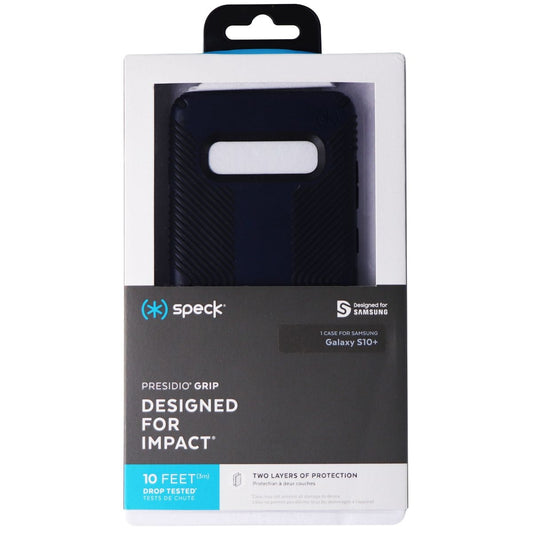 Speck Presidio Grip Series Case for Samsung Galaxy S10+ (Plus) - Eclipse Blue