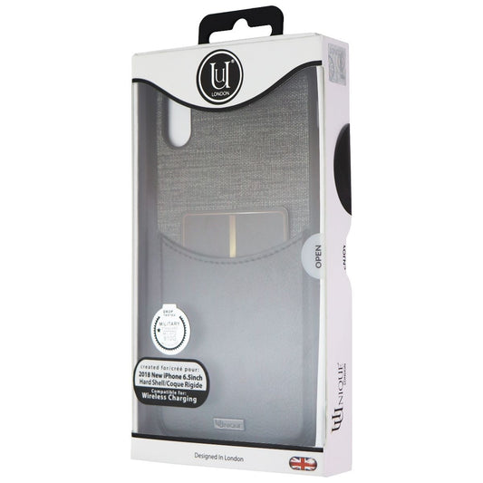 UUnique London Reflect Pocket Hard Shell Case for iPhone Xs Max - Gray/Black Cell Phone - Cases, Covers & Skins UUnique    - Simple Cell Bulk Wholesale Pricing - USA Seller