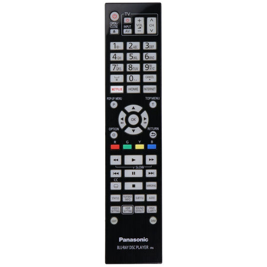Panasonic OEM Blu-Ray Disc Play IR6 Remote Control - Black (N2QAYA000175) TV, Video & Audio Accessories - Remote Controls Panasonic - Simple Cell Bulk Wholesale Pricing - USA Seller