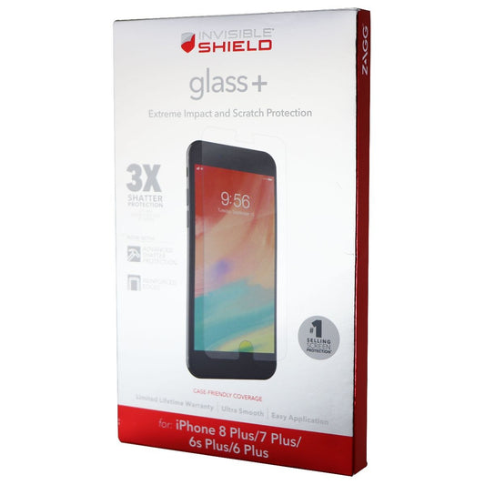 ZAGG Invisible Shield (Glass+) Screen Protector for Apple iPhone 8 Plus / 7 Plus