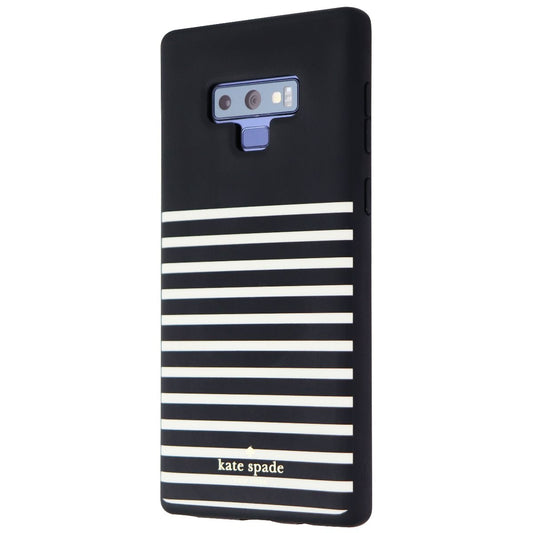 Kate Spade Soft Touch Case for Samsung Galaxy Note9 - Feeder Stripe Black/Cream Cell Phone - Cases, Covers & Skins Kate Spade - Simple Cell Bulk Wholesale Pricing - USA Seller