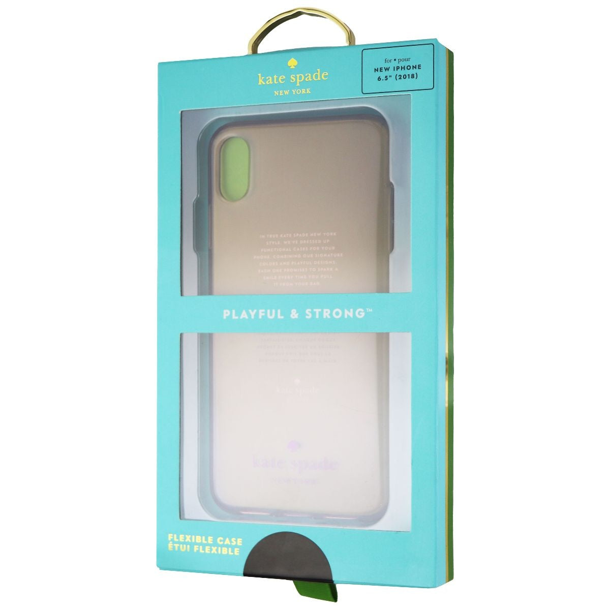 Kate Spade New York (KSIPH-112-PINK) Flexible Maui Case - Pink Tinted Cell Phone - Cases, Covers & Skins Kate Spade    - Simple Cell Bulk Wholesale Pricing - USA Seller