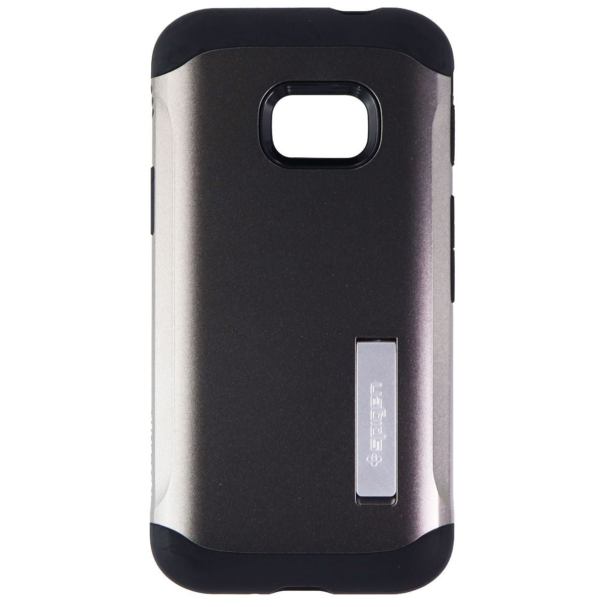 Spigen Slim Armor Kickstand Case for Samsung Galaxy XCover 4 - Gunmetal (Gray) Cell Phone - Cases, Covers & Skins Spigen - Simple Cell Bulk Wholesale Pricing - USA Seller