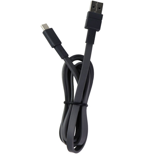 Ventev 3.3-Foot ChargeSync (USB-C) to USB Flat Tangle-Free Cable - Gray Cell Phone - Cables & Adapters Ventev - Simple Cell Bulk Wholesale Pricing - USA Seller