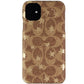 Coach Slim Wrap Case for Apple iPhone 11 Smartphones - Khaki / Gold Foil Stars
