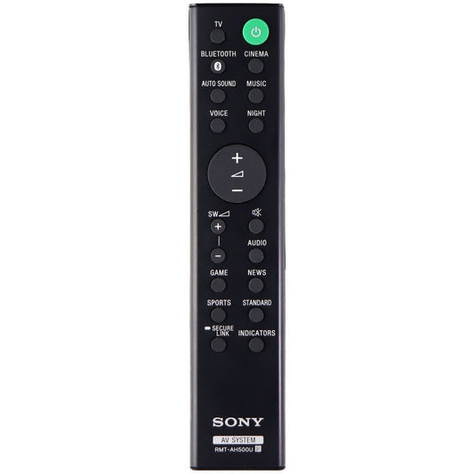 Sony Remote Control (RMT-AH500U) for AV Systems - Black TV, Video & Audio Accessories - Remote Controls Sony    - Simple Cell Bulk Wholesale Pricing - USA Seller