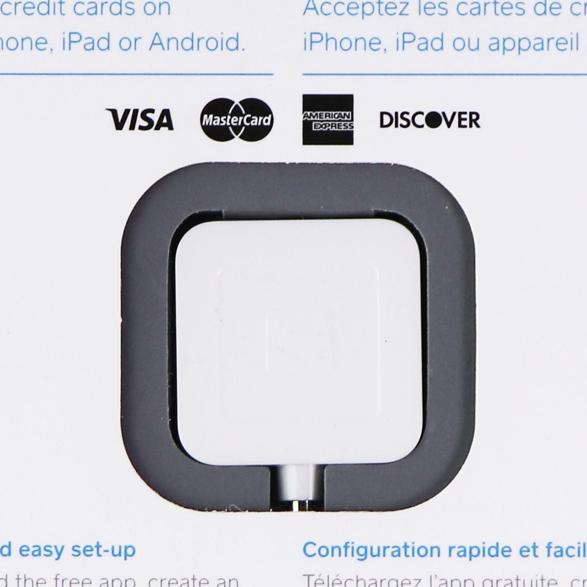 Square Credit Card Reader 2014 (3.5mm Connector) - White Cell Phone - Other Accessories Square - Simple Cell Bulk Wholesale Pricing - USA Seller