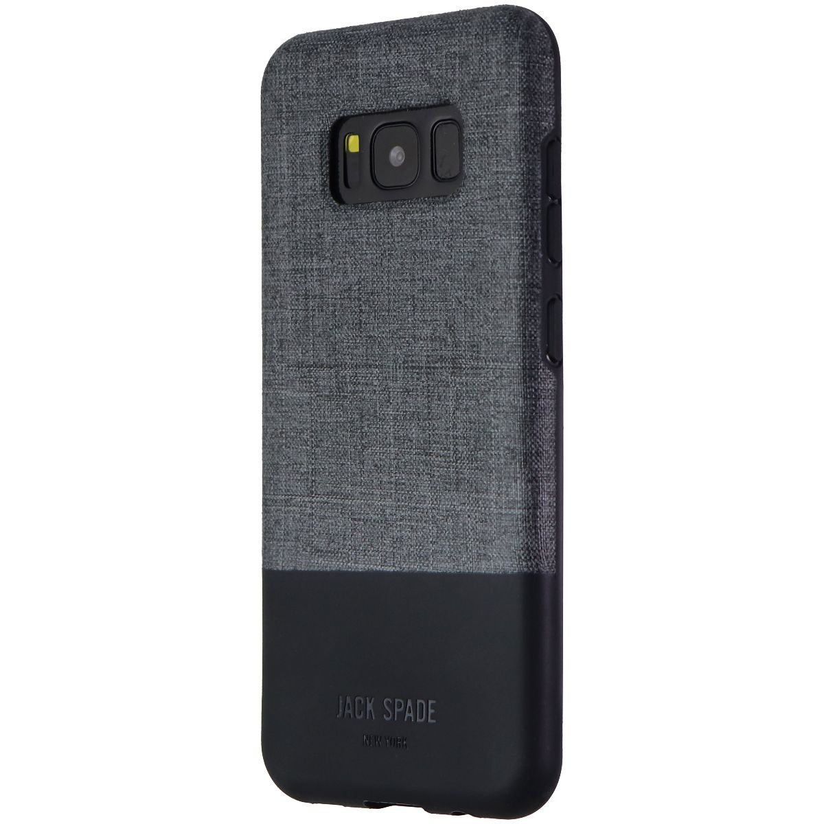 Jack Spade Color-Block Case for Samsung Galaxy S8 - Tech Oxford Gray/Black Cell Phone - Cases, Covers & Skins Jack Spade - Simple Cell Bulk Wholesale Pricing - USA Seller