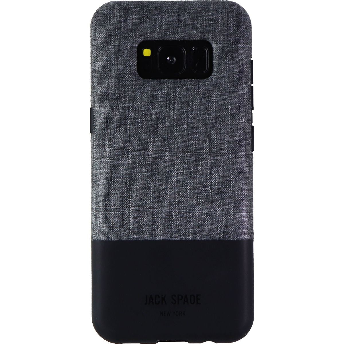 Jack Spade Color-Block Case for Samsung Galaxy S8 - Tech Oxford Gray/Black Cell Phone - Cases, Covers & Skins Jack Spade - Simple Cell Bulk Wholesale Pricing - USA Seller