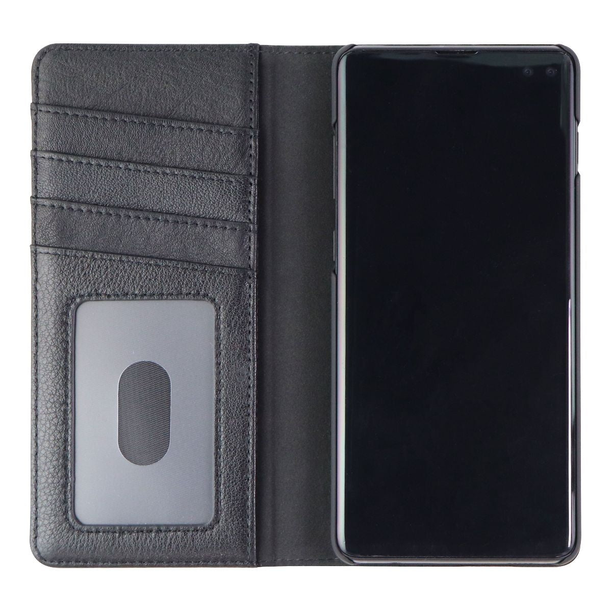 Case-Mate Wallet Folio Phone Case for Samsung Galaxy S10+ (Plus) - Black Leather Cell Phone - Cases, Covers & Skins Case-Mate    - Simple Cell Bulk Wholesale Pricing - USA Seller