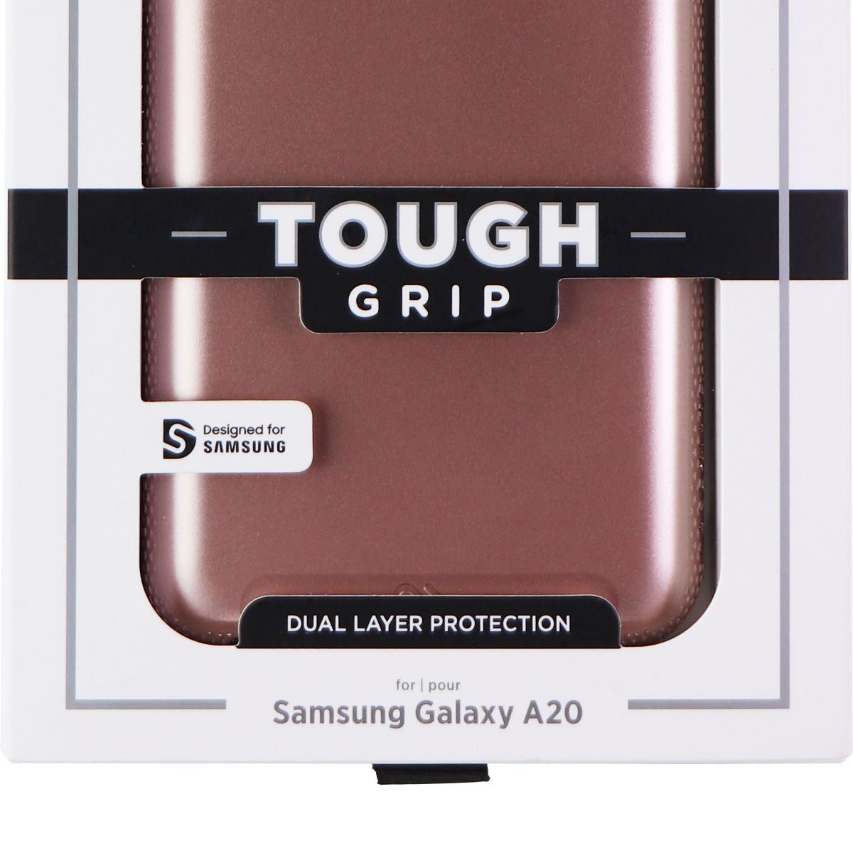 Case-Mate Tough Grip Dual Layer Case for Samsung Galaxy A20 - Rose Gold Cell Phone - Cases, Covers & Skins Case-Mate    - Simple Cell Bulk Wholesale Pricing - USA Seller