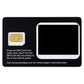 Verizon Wireless 4G LTE Micro SIM Card (BULKSIM-NFC-A) - Black Phone Cards & SIM Cards Verizon - Simple Cell Bulk Wholesale Pricing - USA Seller