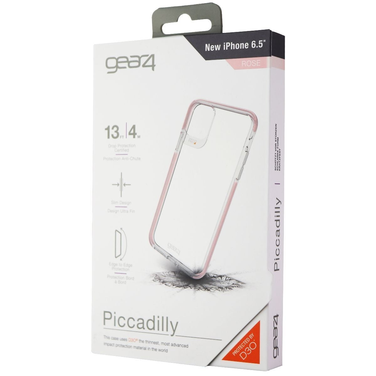 ZAGG Piccadilly Series Case for Apple iPhone 11 Pro Max (6.5-inch) - Rose Gold Cell Phone - Cases, Covers & Skins Zagg    - Simple Cell Bulk Wholesale Pricing - USA Seller