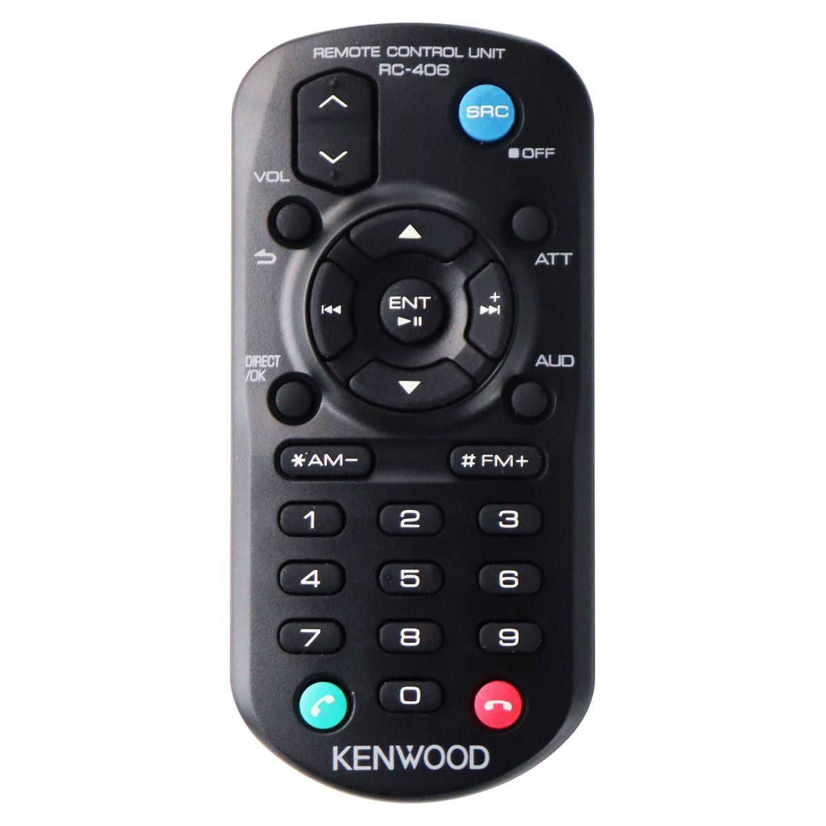 Kenwood Remote (RC-406) for Select Kenwood Car Media Entertainment Systems TV, Video & Audio Accessories - Remote Controls Kenwood    - Simple Cell Bulk Wholesale Pricing - USA Seller