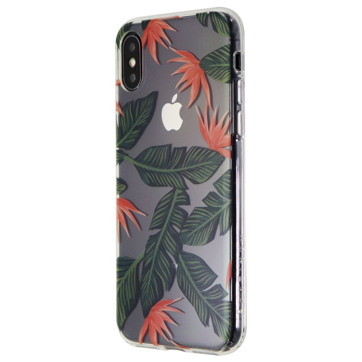 Platinum Hardshell Case for Apple iPhone X and XS Smartphones - Palm Trees/Clear Cell Phone - Cases, Covers & Skins Platinum - Simple Cell Bulk Wholesale Pricing - USA Seller