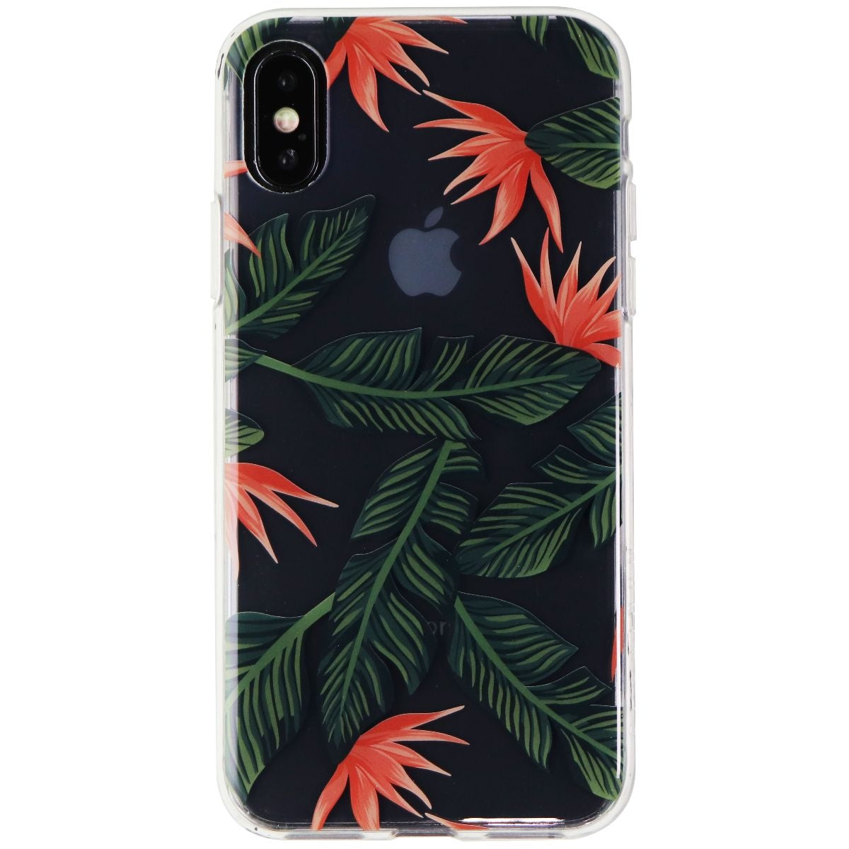 Platinum Hardshell Case for Apple iPhone X and XS Smartphones - Palm Trees/Clear Cell Phone - Cases, Covers & Skins Platinum    - Simple Cell Bulk Wholesale Pricing - USA Seller