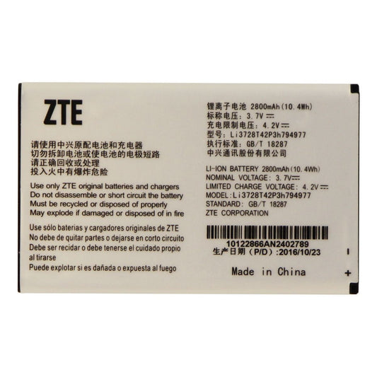 OEM ZTE Li3728T42P3h794977 770 mAh Replacement Battery for ZTE Velocity Cell Phone - Batteries ZTE - Simple Cell Bulk Wholesale Pricing - USA Seller