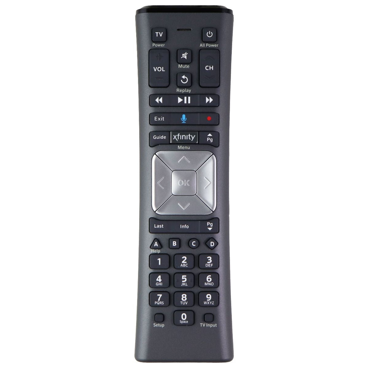 Xfinity Remote Control (XR11 / MG3-4350) for X1 Xfinity Boxes with Mic - Gray TV, Video & Audio Accessories - Remote Controls Xfinity - Simple Cell Bulk Wholesale Pricing - USA Seller