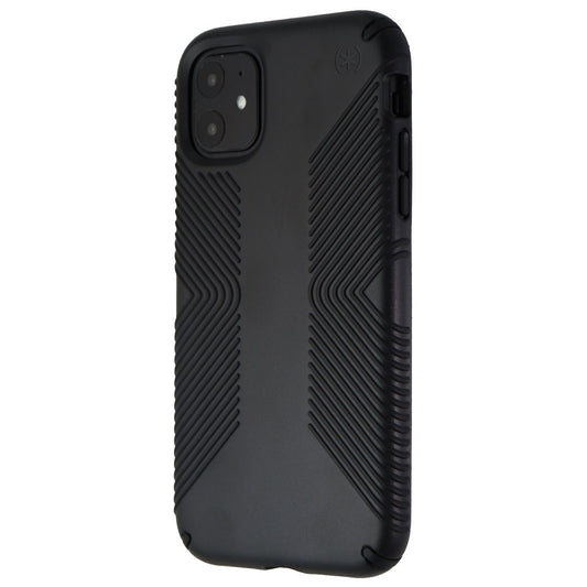 Speck Presidio Grip Series Case for Apple iPhone 11 Smartphone - Black/Black