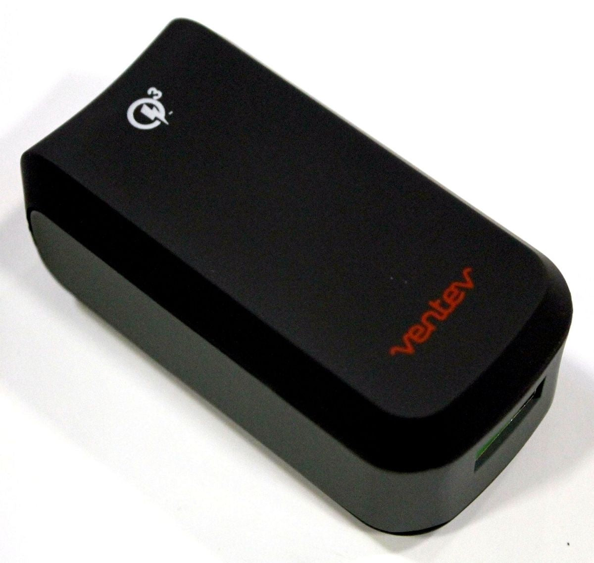 Ventev Wallport RQ1300 Qualcomm 3.0 Single USB Adapter - Gray/Orange Cell Phone - Chargers & Cradles Ventev - Simple Cell Bulk Wholesale Pricing - USA Seller